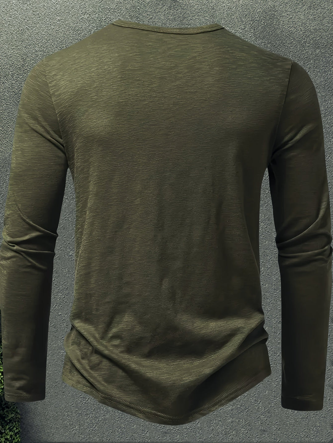 Men's Classic Button-Placket Henley