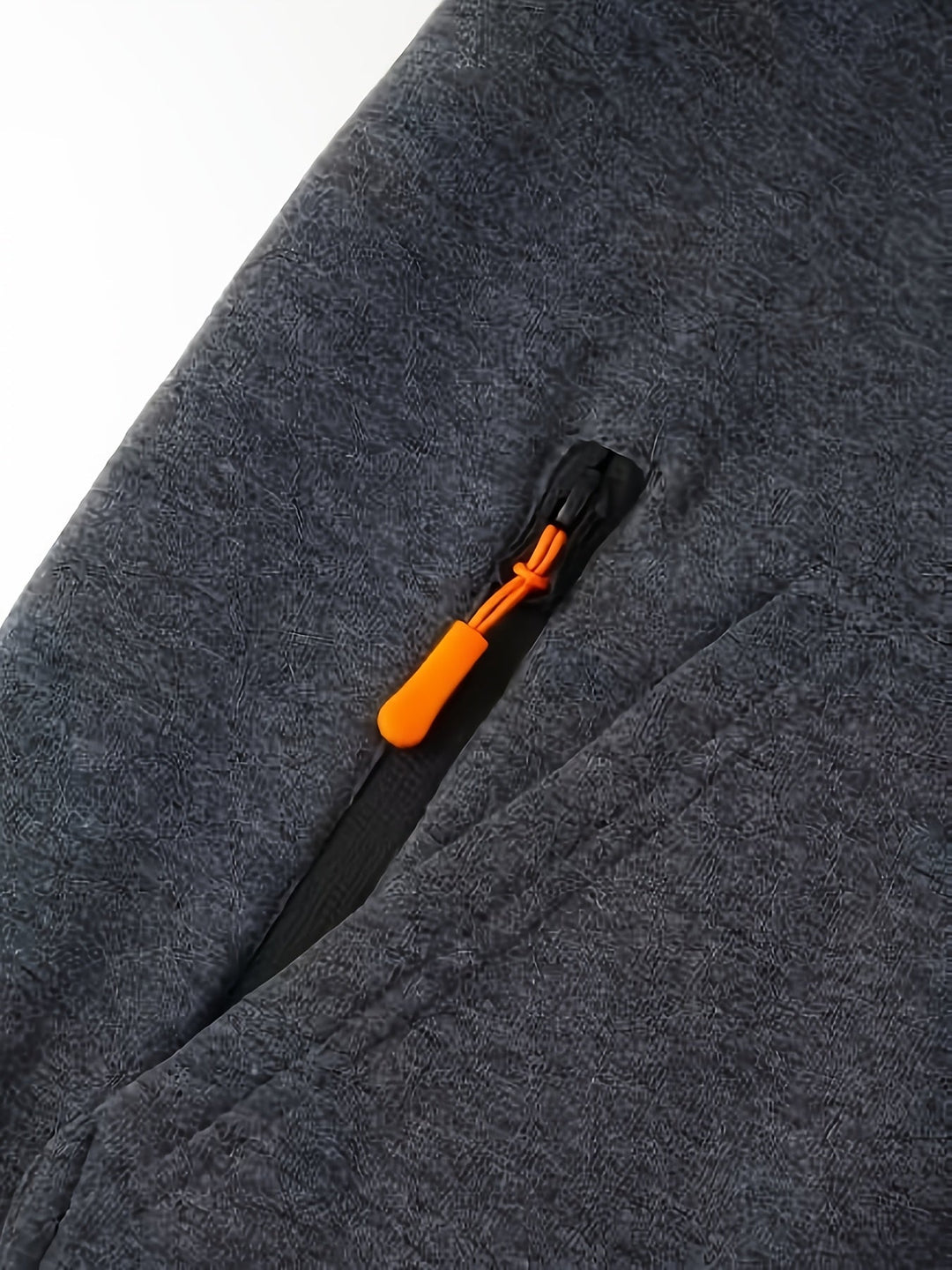 Everyday Zip-Up Hoodie for Men, Plus Size