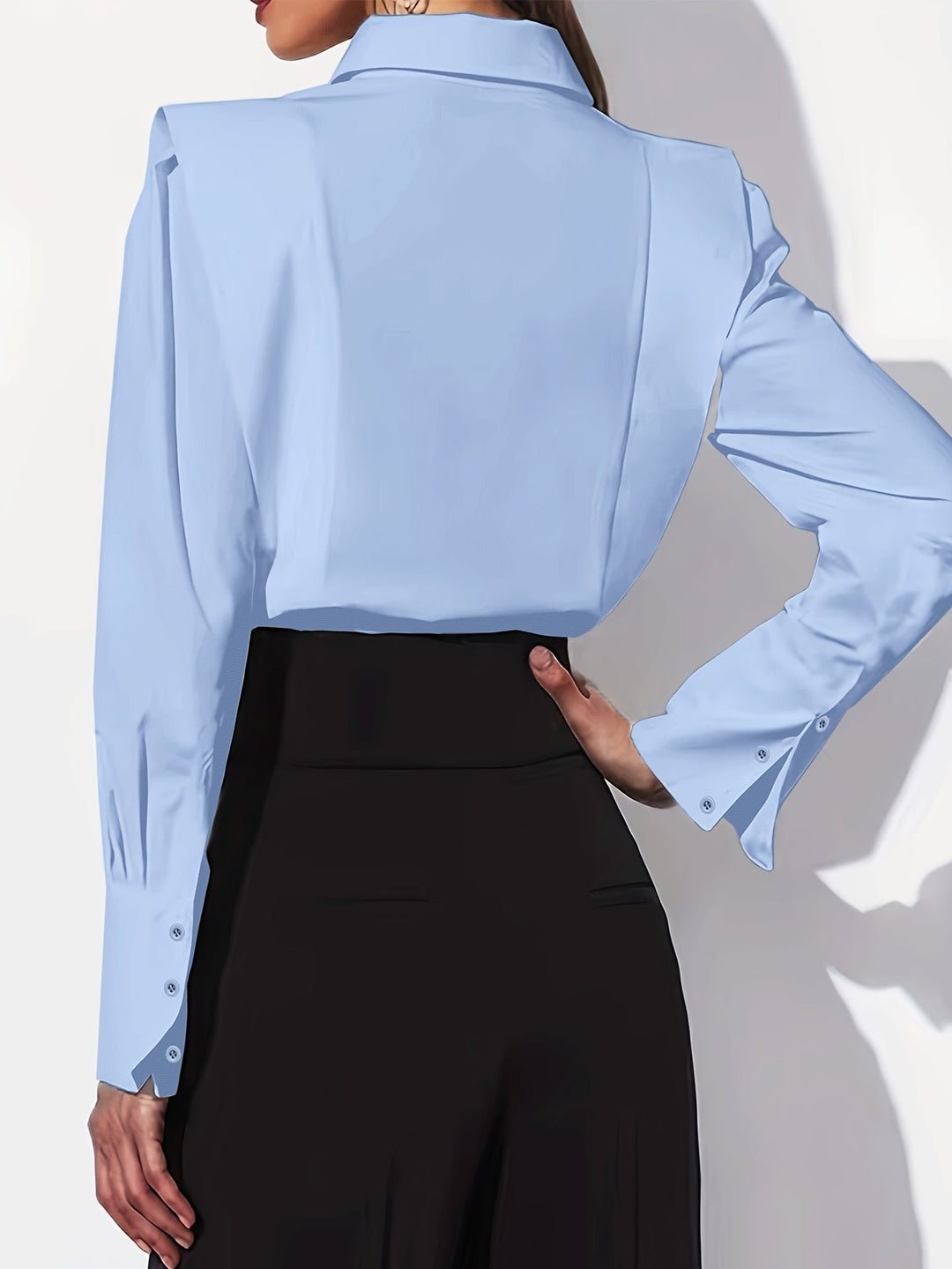 Button-Up Shirt for Women, Tailored Style