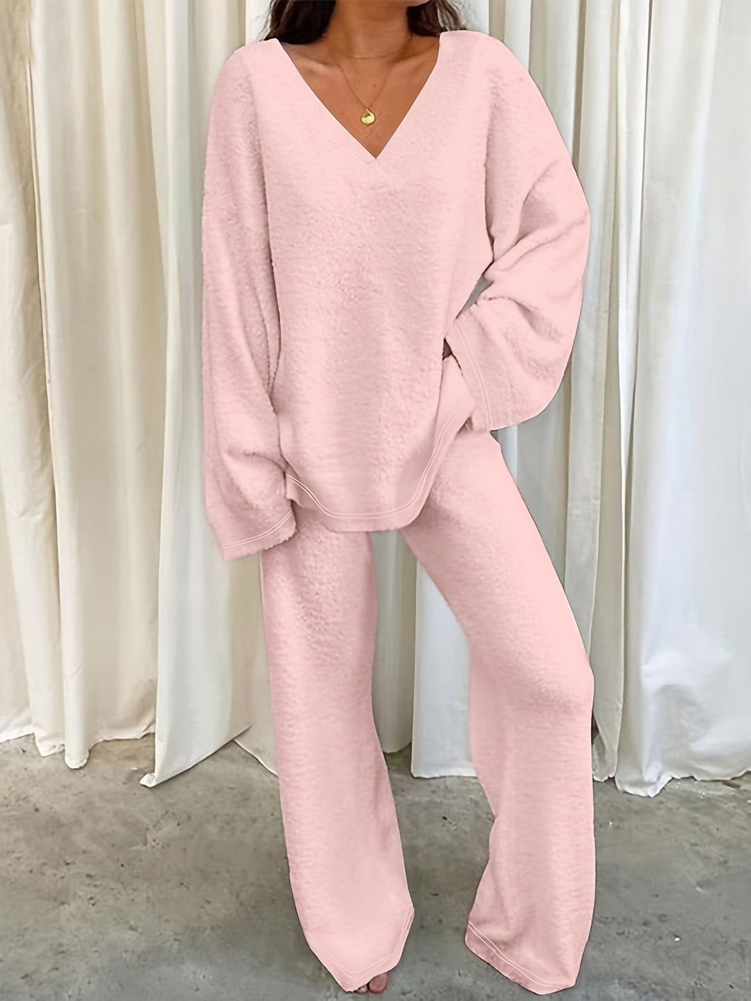 Lounge Two-Piece Set for Women, Relaxed Style