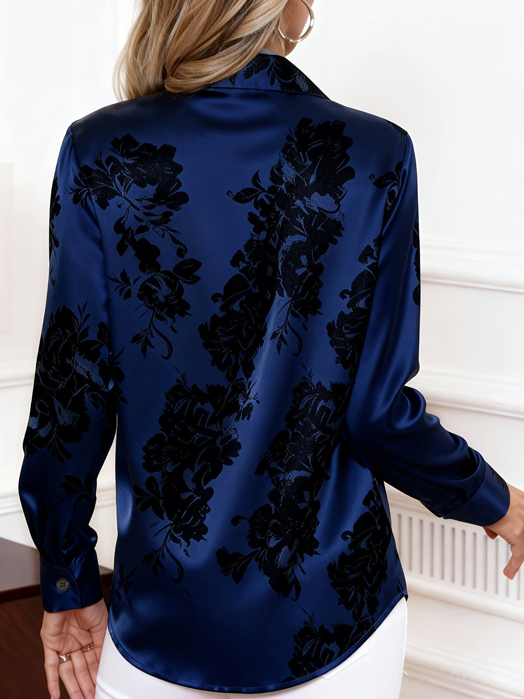 Floral Elegant Blouse for Women