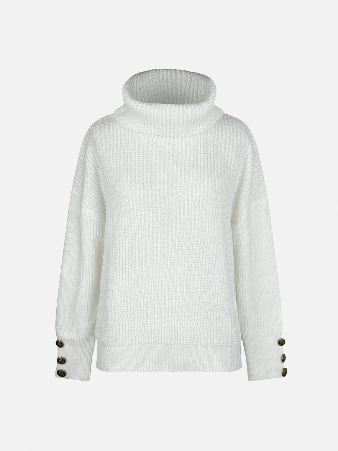 Cowl-Neck Sweater, Women's Cozy Fit