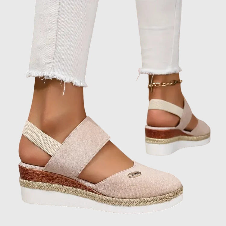 Cushioned Wedge Sandals for Women