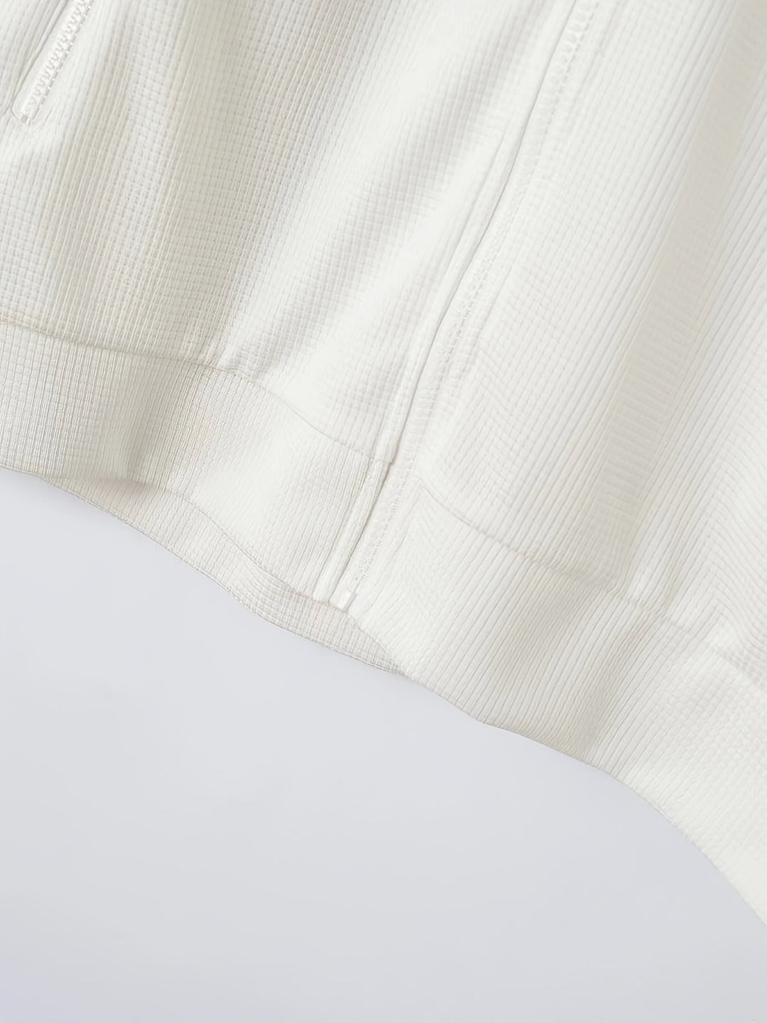 Textured Zip Jacket for Men, Plus Size