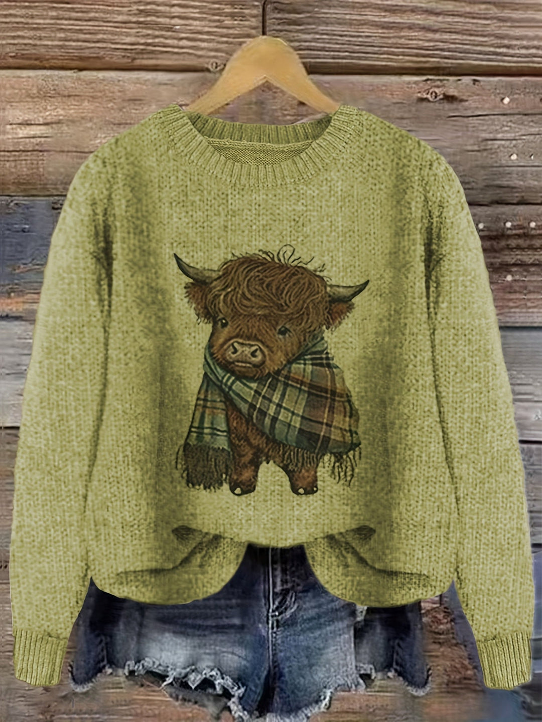 Crewneck Sweater for Women, Cozy Style