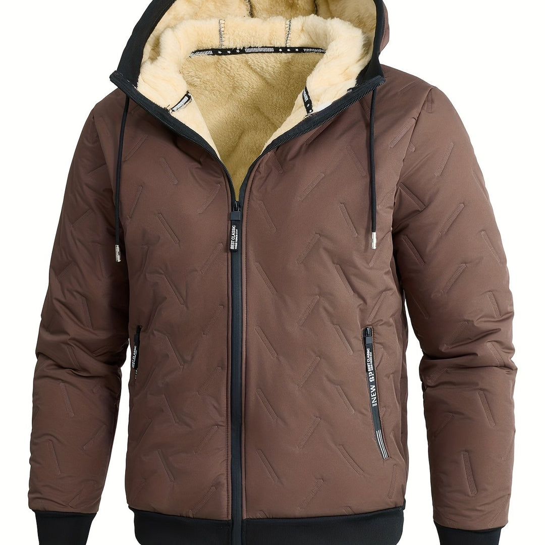 Hooded Winter Jacket for Men