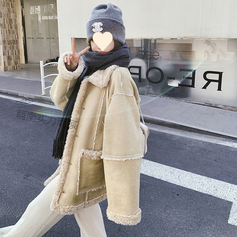 Women's Winter Coat – Milky Yellow