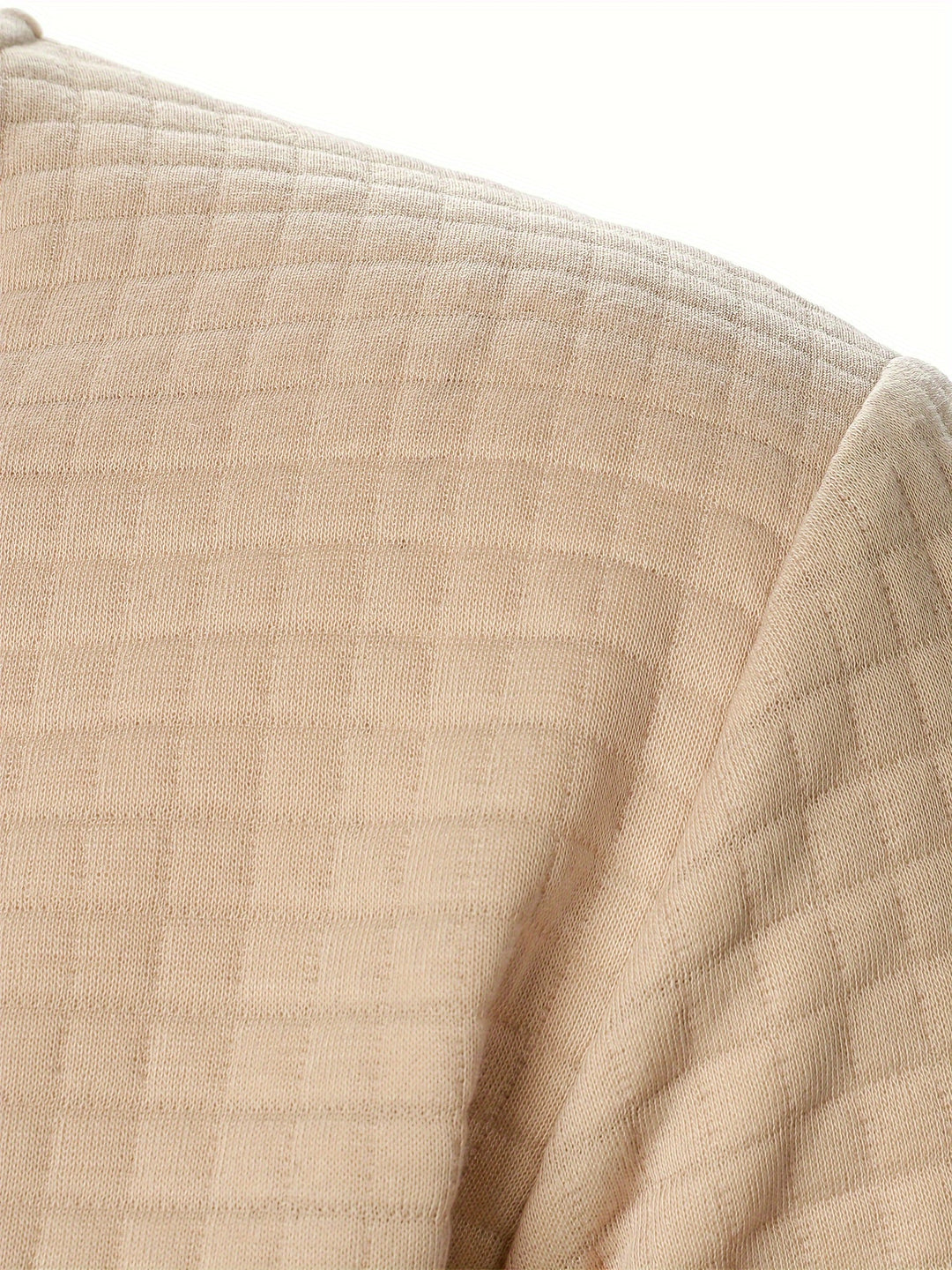 Textured Zip-Up Bomber Jacket for Men, Plus Size