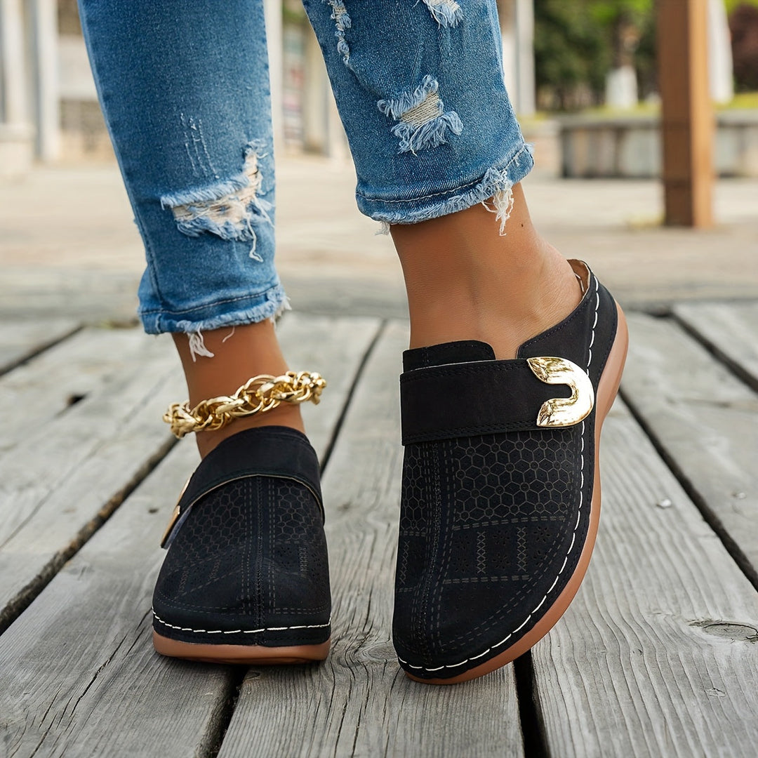 Women's Cushioned Wedge Clogs
