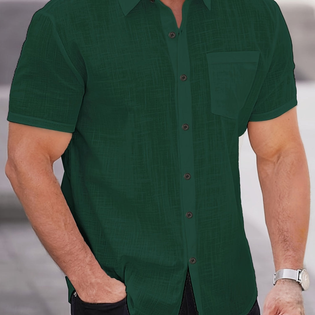 Short-Sleeve Shirt for Men, Relaxed Style
