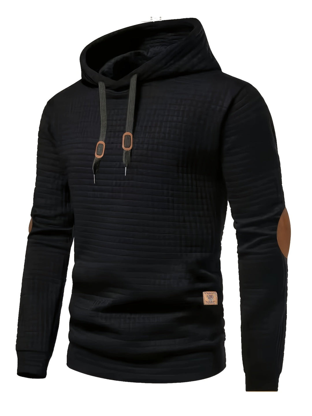 Hooded Sweatshirt for Men, Textured Style