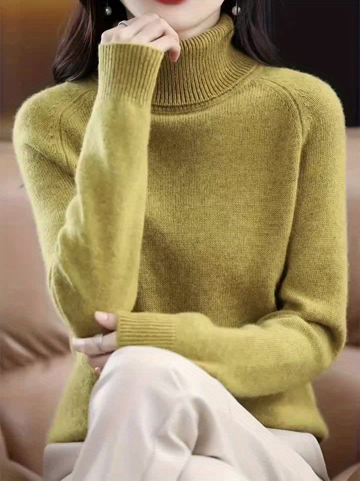 Turtleneck Sweater for Women, Cozy Style