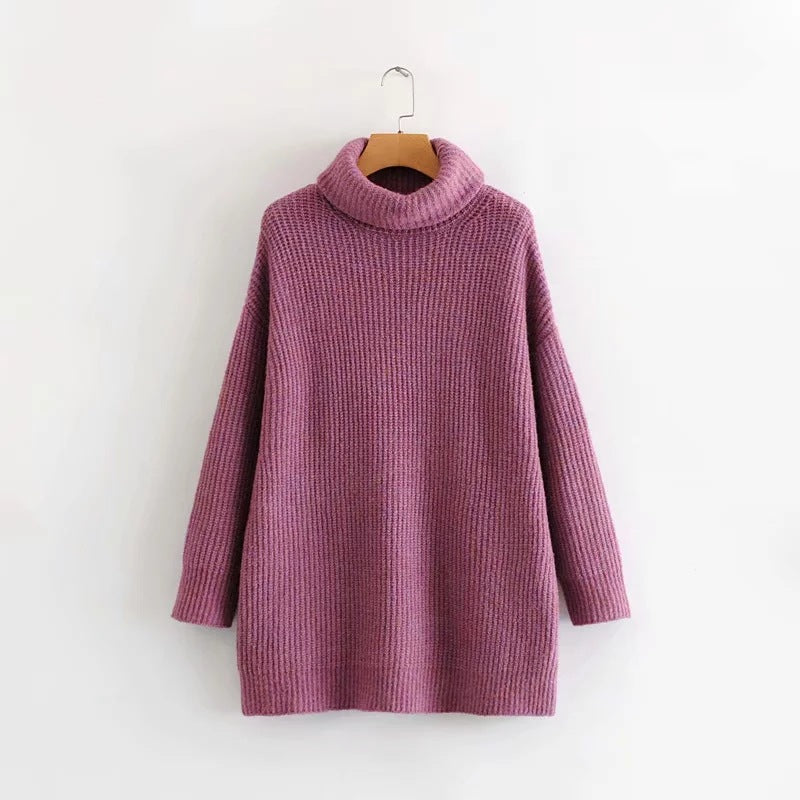 Women's Knit Turtleneck Sweater