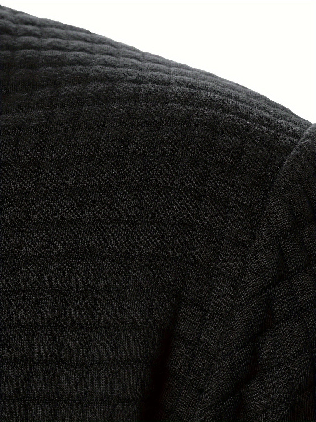 Textured Zip-Up Bomber Jacket for Men, Plus Size