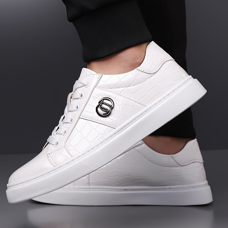 Refined Textured Sneakers for Men
