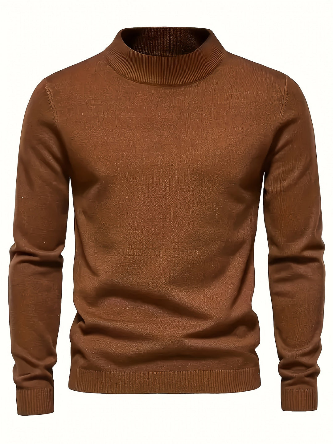 Refined Mock-Neck Sweater for Men