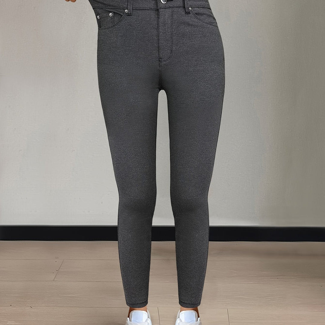 High-Waist Skinny Jeans for Women
