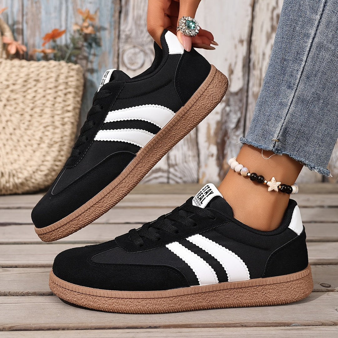 Classic Lace-Up Sneakers for Women