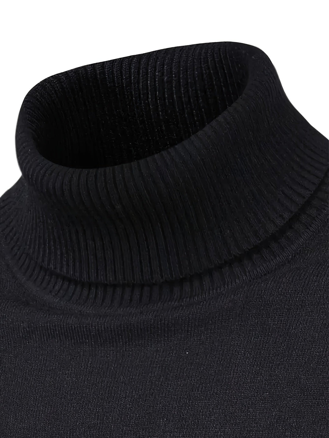 Men's Classic Mock-Neck Sweater