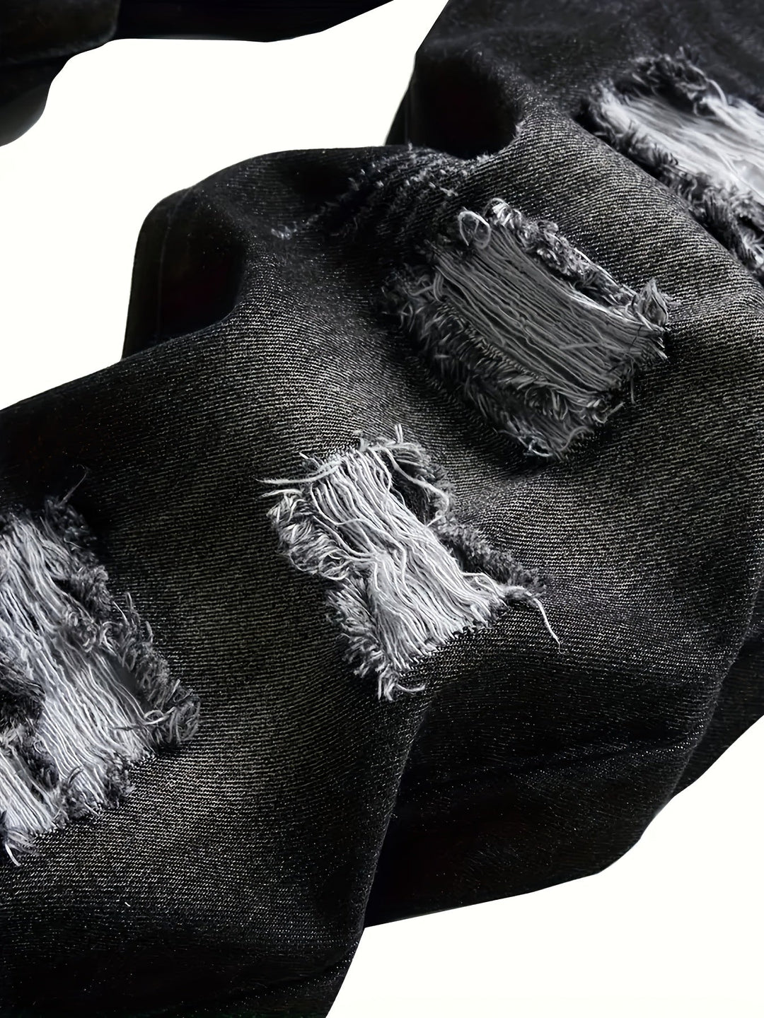 Rugged Straight-Leg Jeans for Men