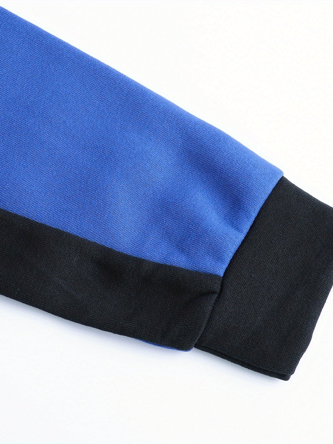 Color Block Zip-Up Hooded Jacket for Men