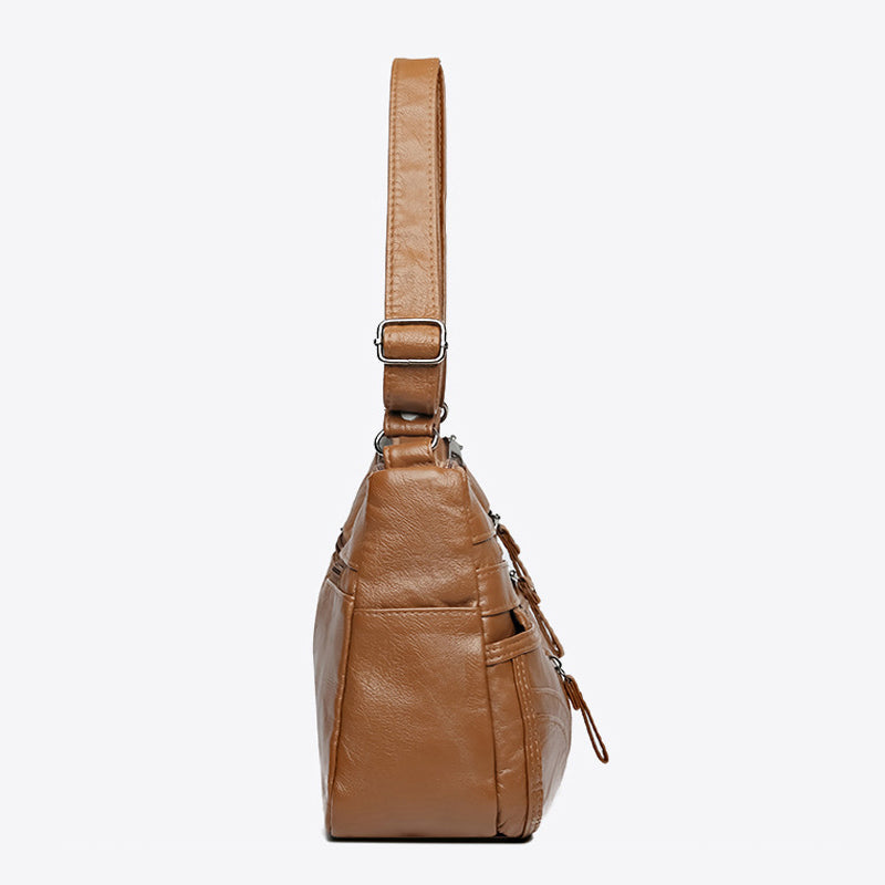 Women's Vintage Relaxed Shoulder Bag