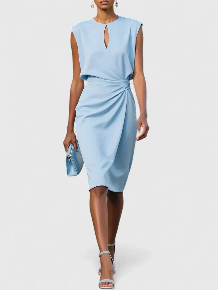 Draped Elegance Dress for Women