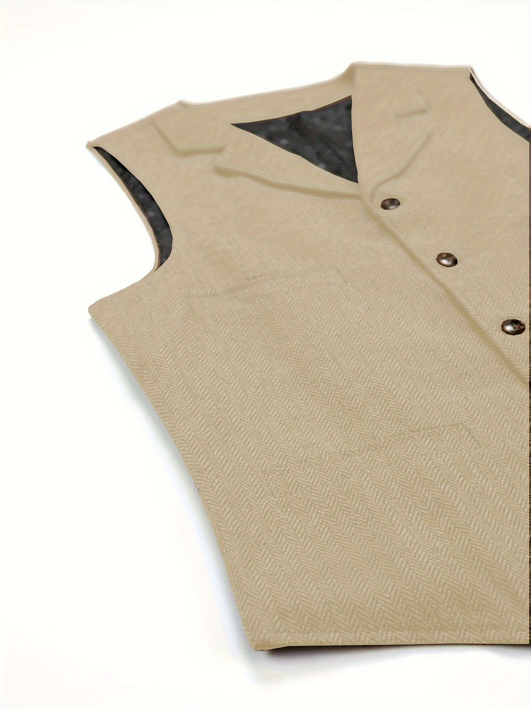 Heritage Herringbone Vest for Men, Plus Size