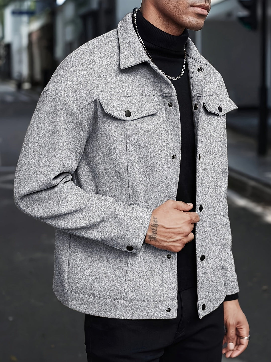 Everyday Jacket for Men, Refined Style
