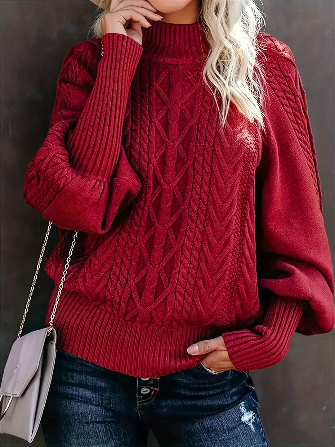 Cable-Knit Sweater for Women, Cozy Style