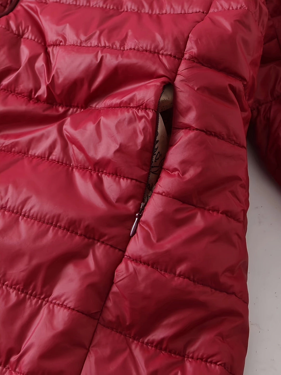 Quilted Longline Coat for Women