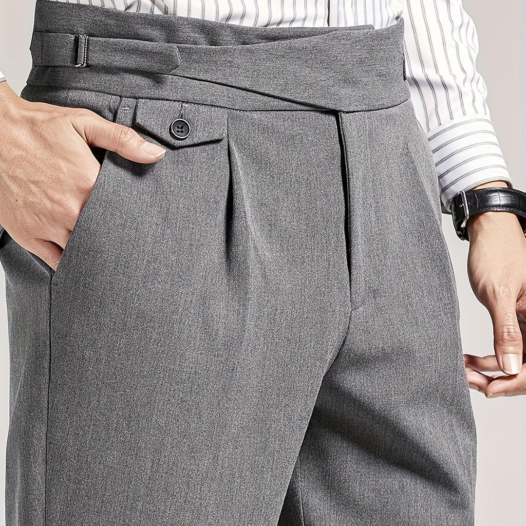 Pleated Trousers, Men's Tailored Fit