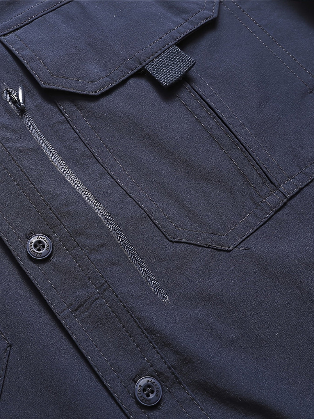 Multi-Pocket Cargo Shirt for Men, Rugged Style