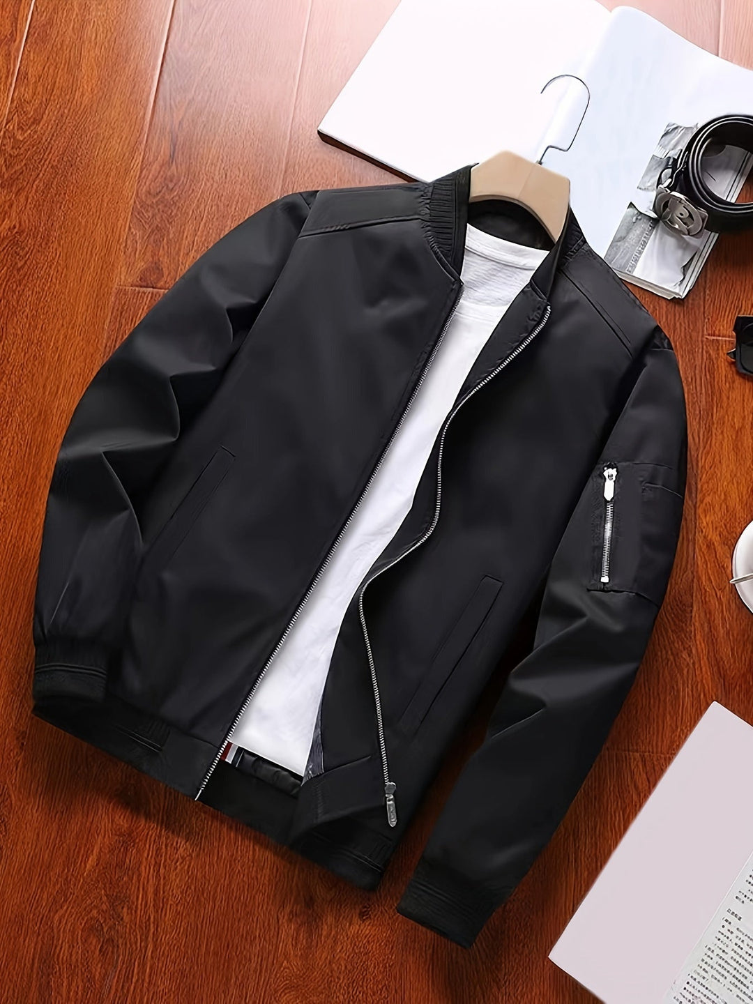 Men's Classic Everyday Bomber Jacket