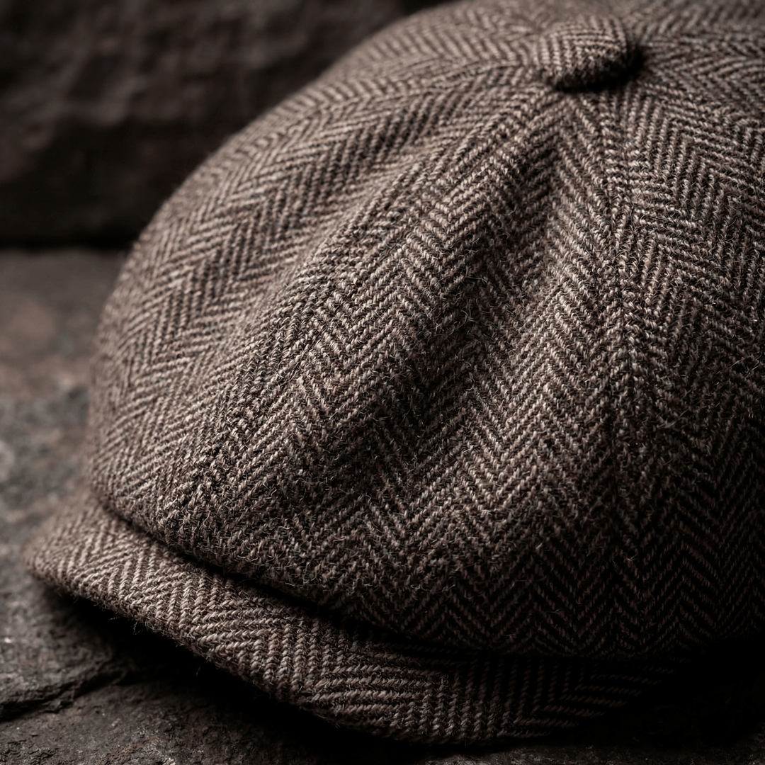 Herringbone Everyday Cap, Vintage Fit
