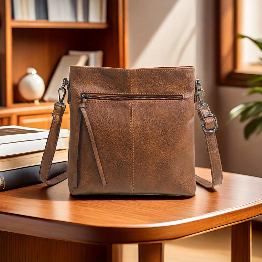 Zipper Sling Bag, Casual Fit