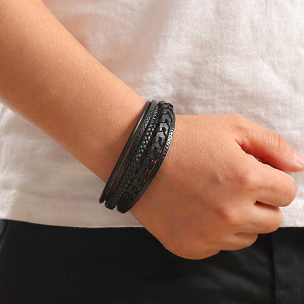 Braided Viking Bracelet for Men