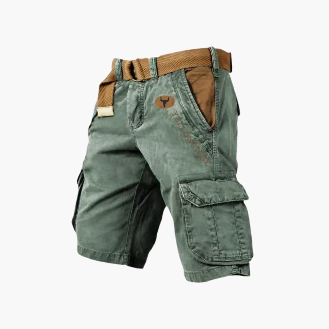 Cargo Shorts with 6 Pockets for Men, Plus Size