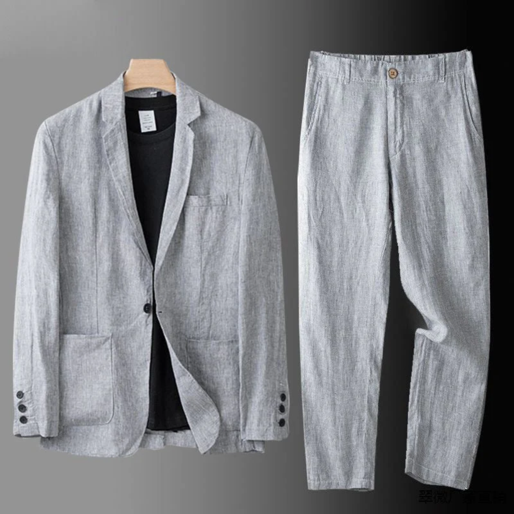Cardigan and Trouser Set, Men's Classic Fit