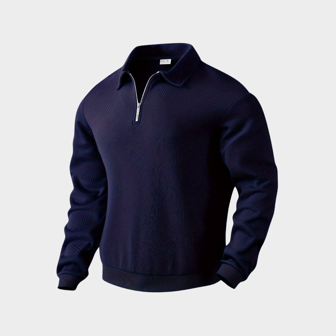 Half-Zip Pullover, Men's Textured Fit