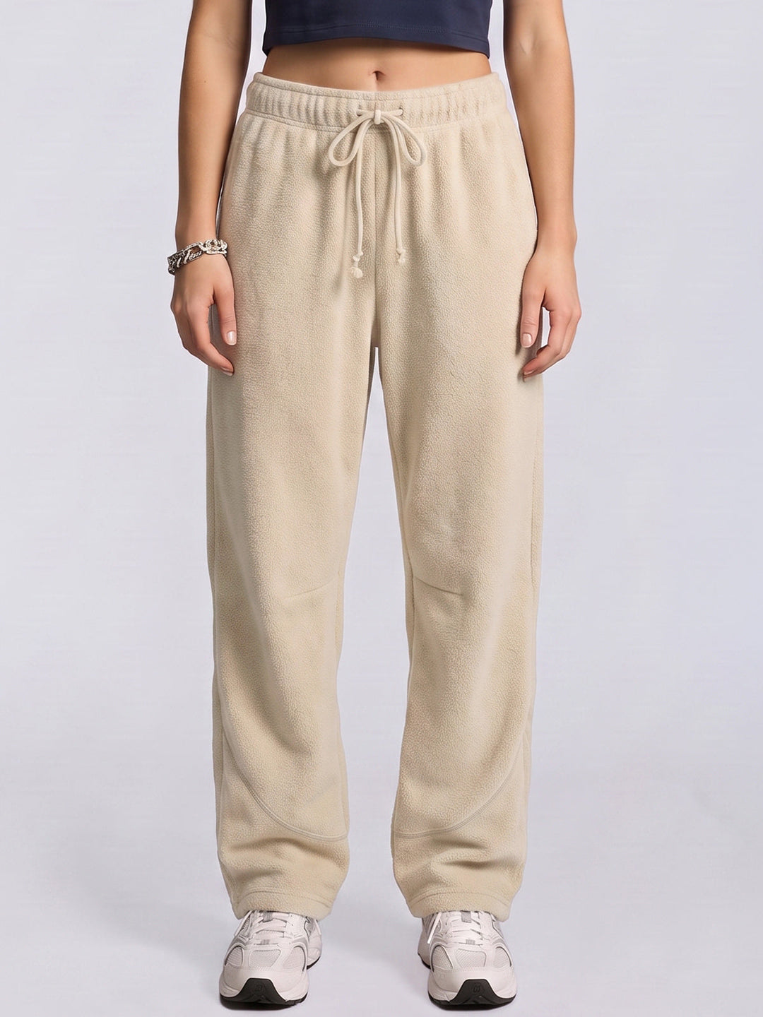 Women's Thermal Wide-Leg Sherpa Pants