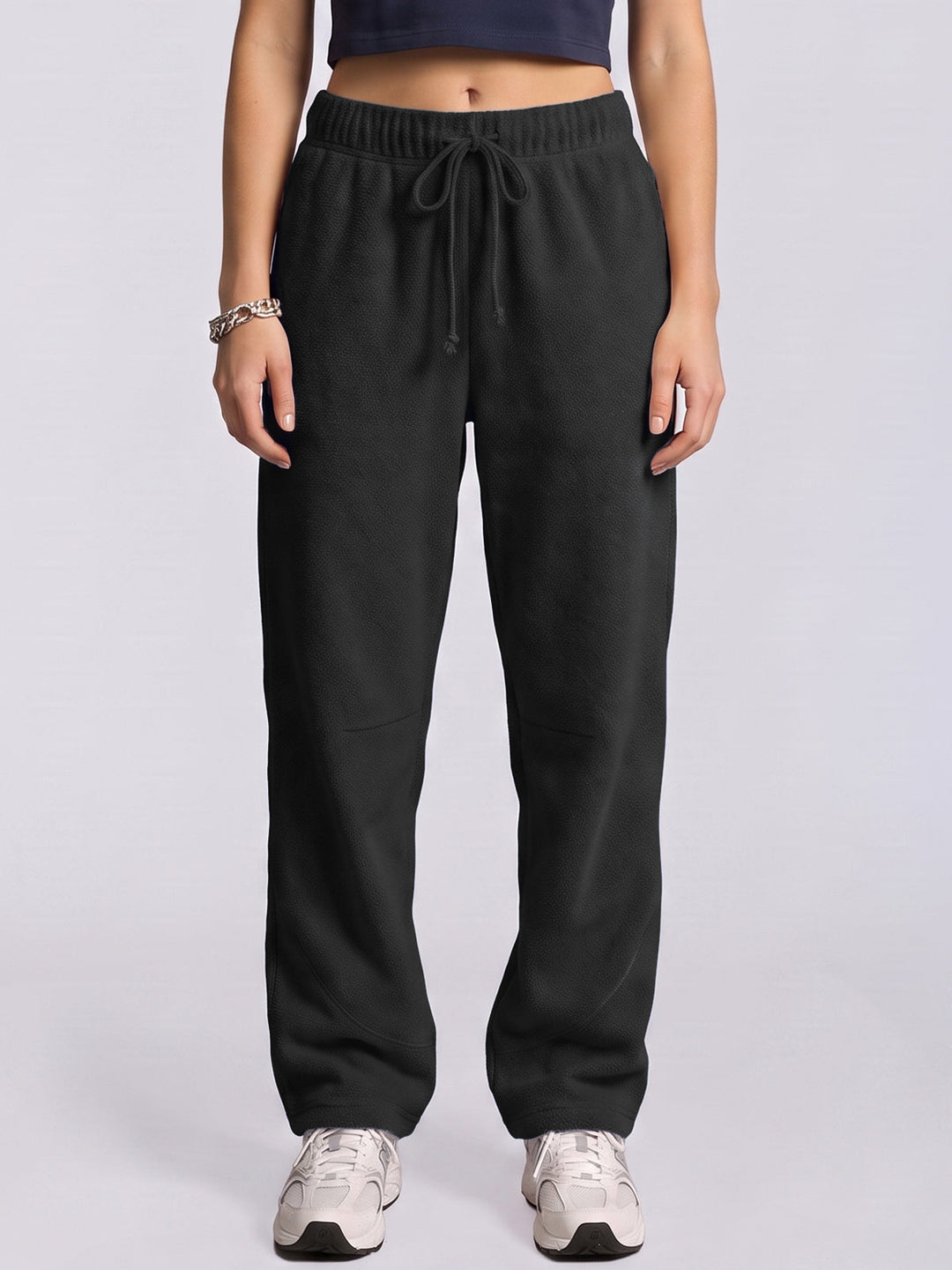 Women's Thermal Wide-Leg Sherpa Pants