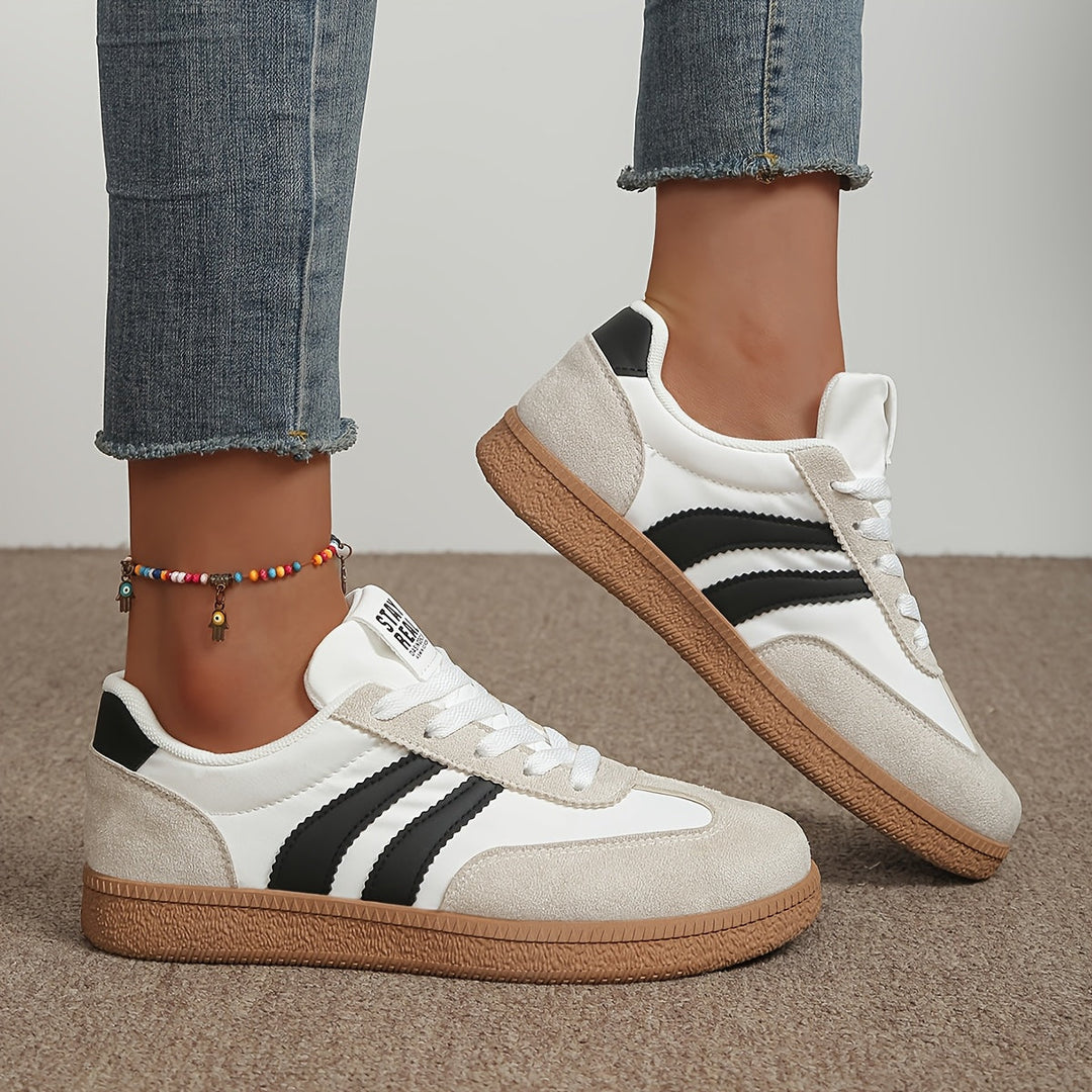 Classic Lace-Up Sneakers for Women
