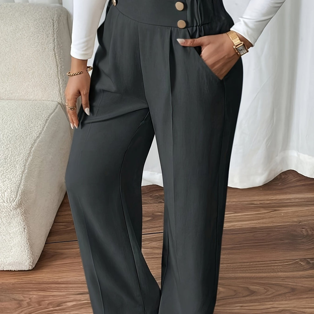 High-Waist Trousers for Women, Tailored Style