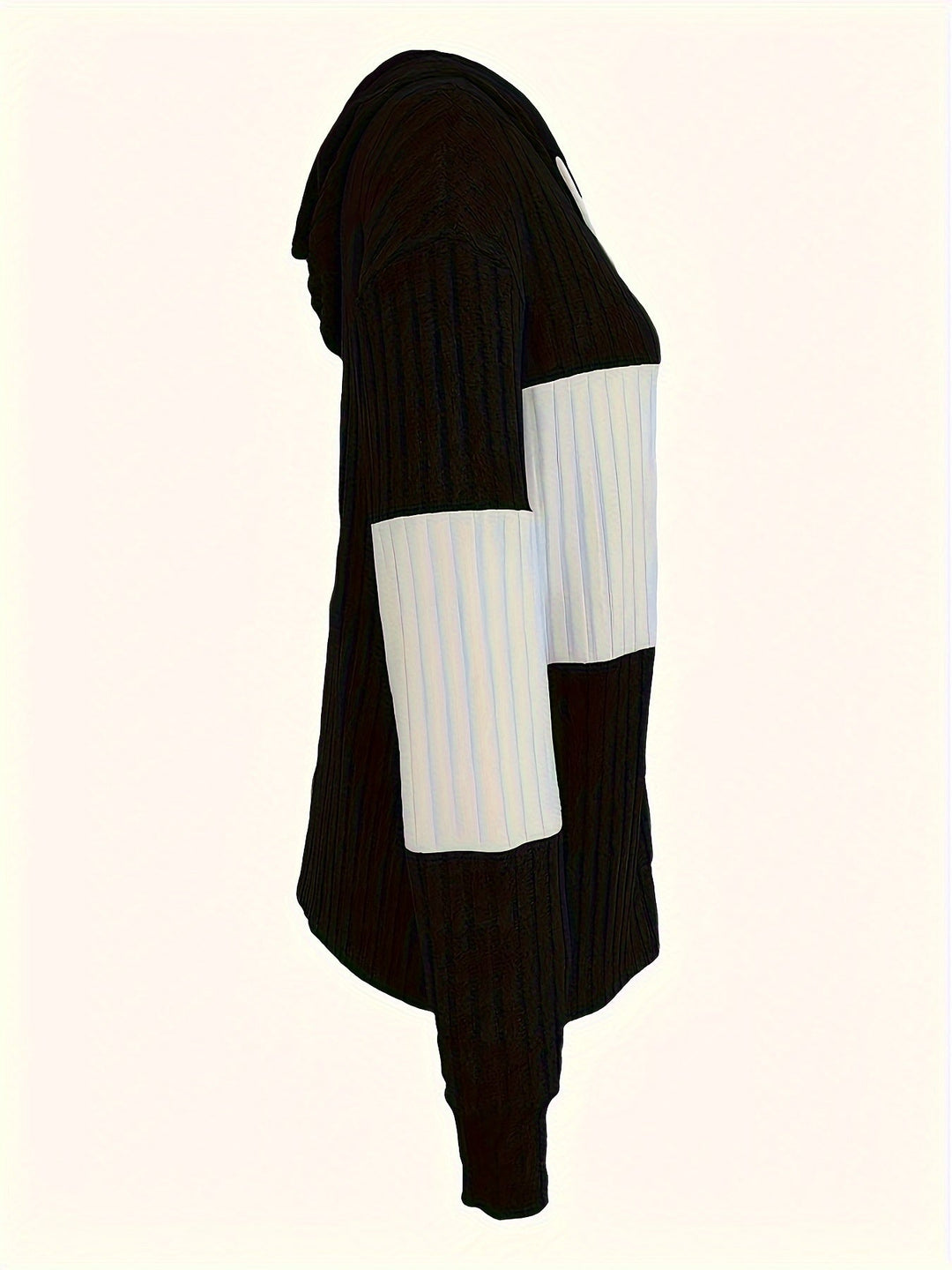Color-Block Zip-Up Hoodie for Women, Cozy Style