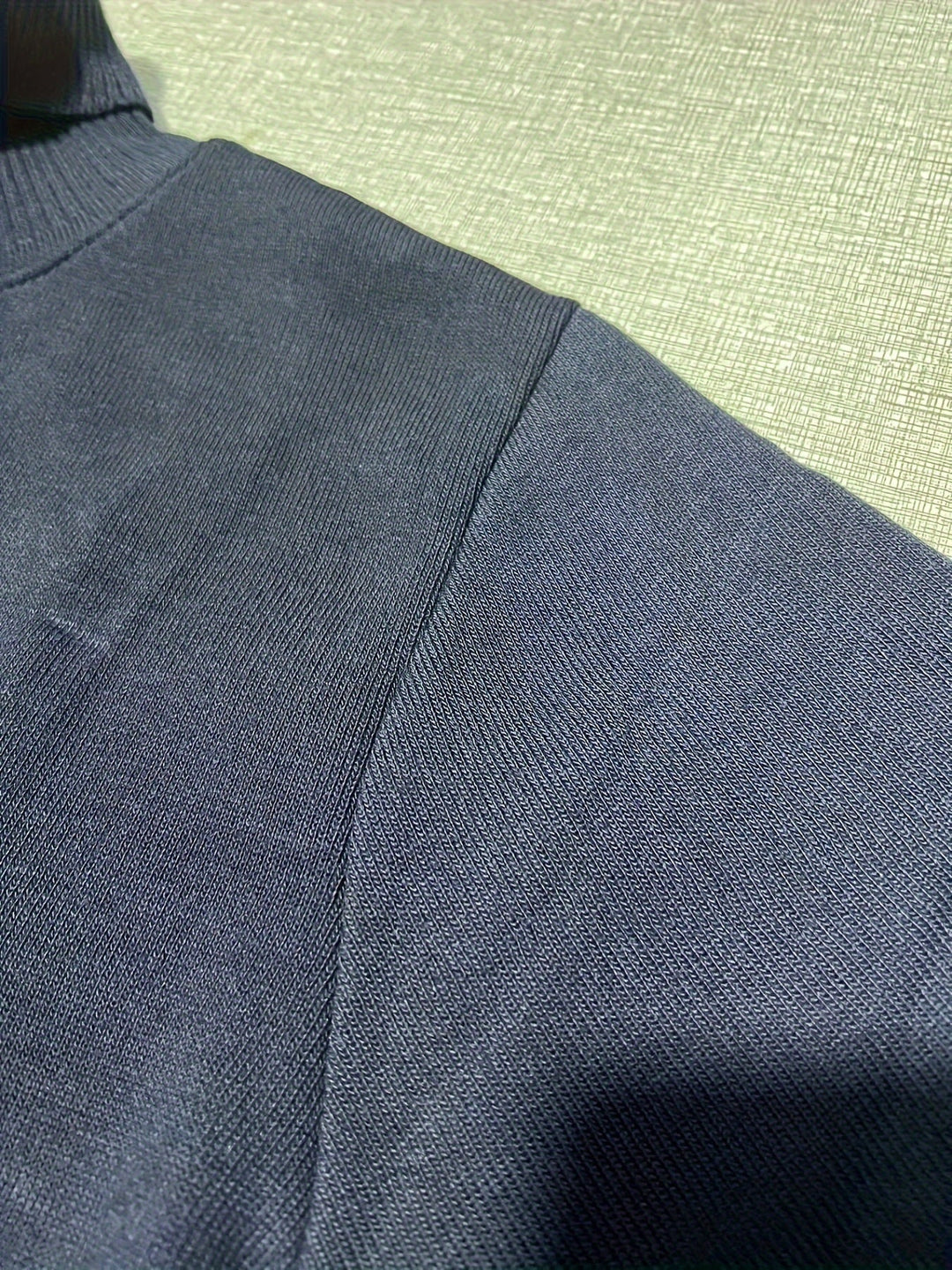 High-Neck Sweater for Men, Cozy Style