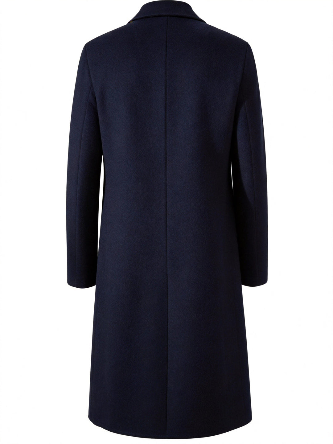 Refined Long Trench Coat for Men, Plus Size
