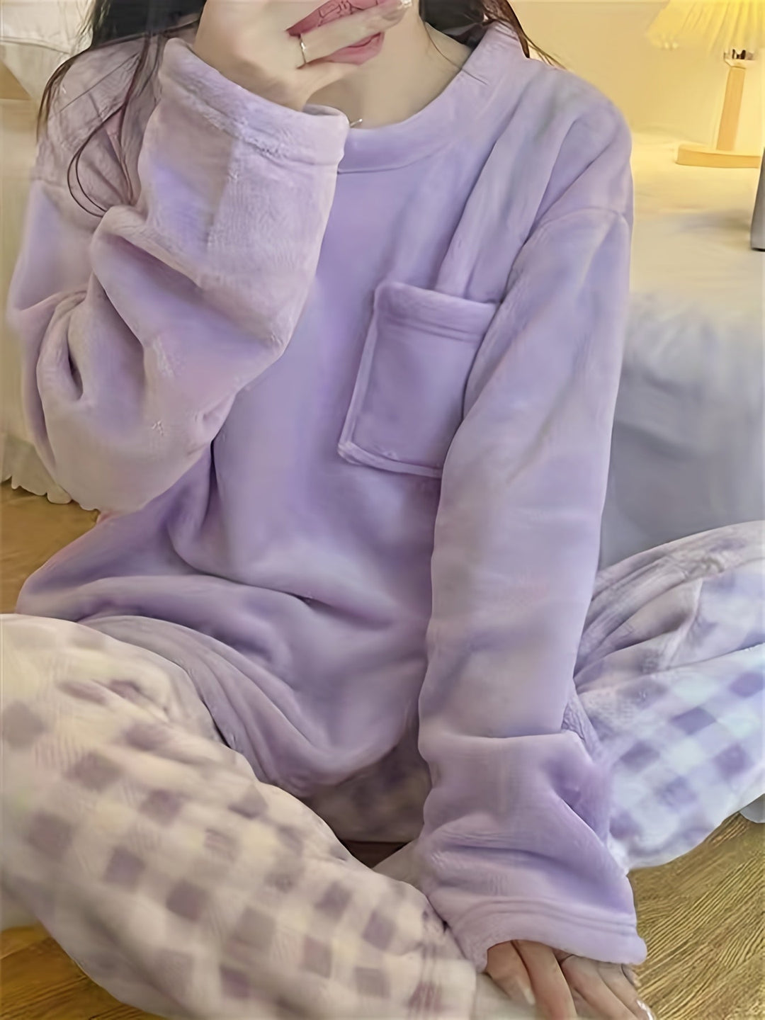 Lounge Two-Piece Set for Women, Cozy Style