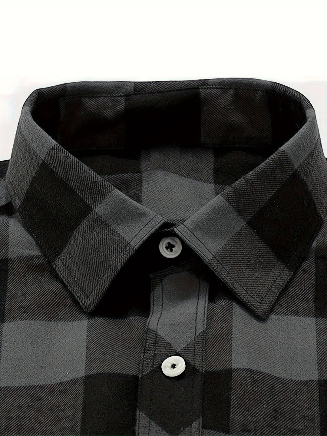 Checked Flannel Shirt for Men, Classic Style