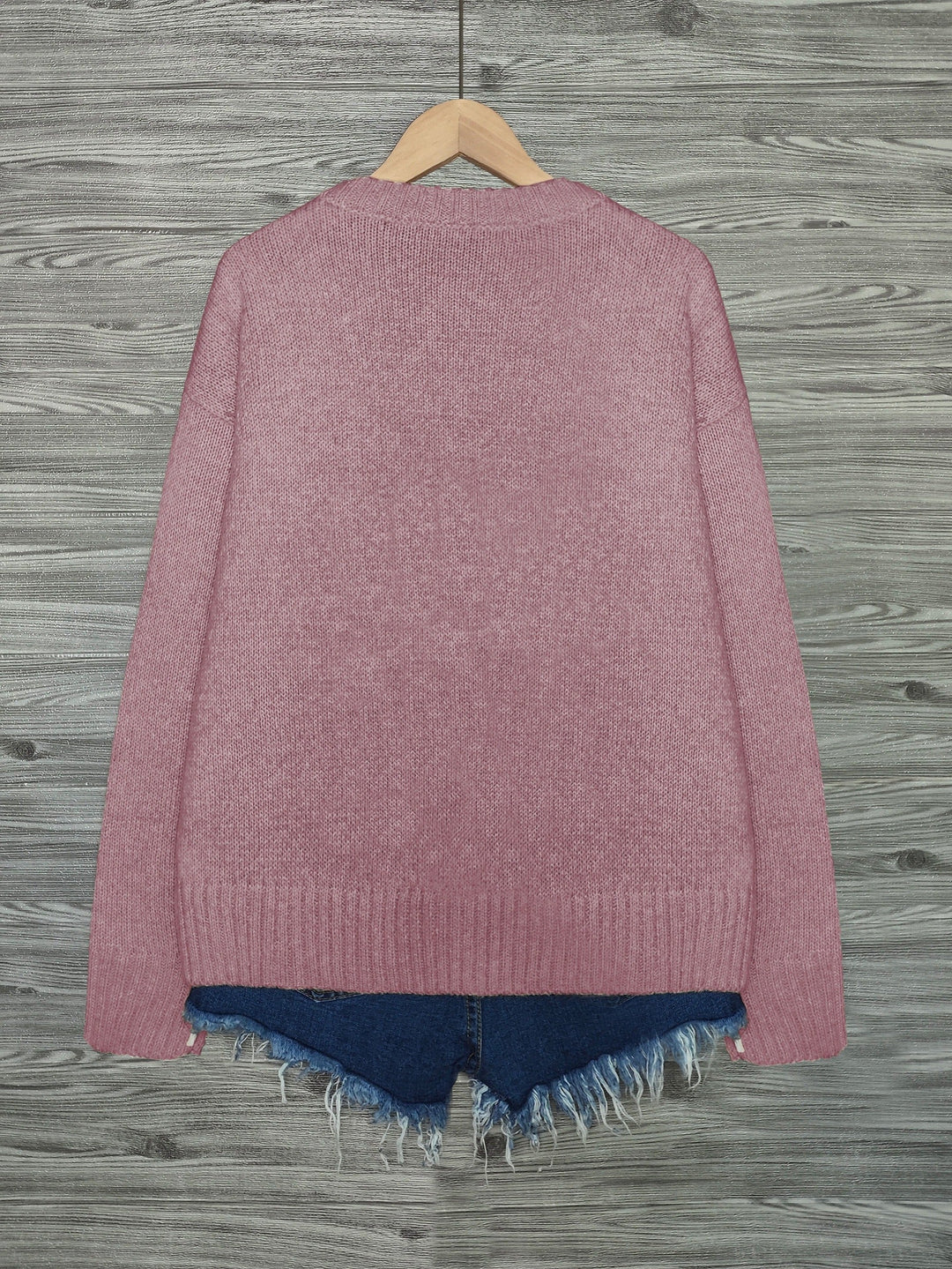 Cat-Print Sweater for Women, Cozy Style